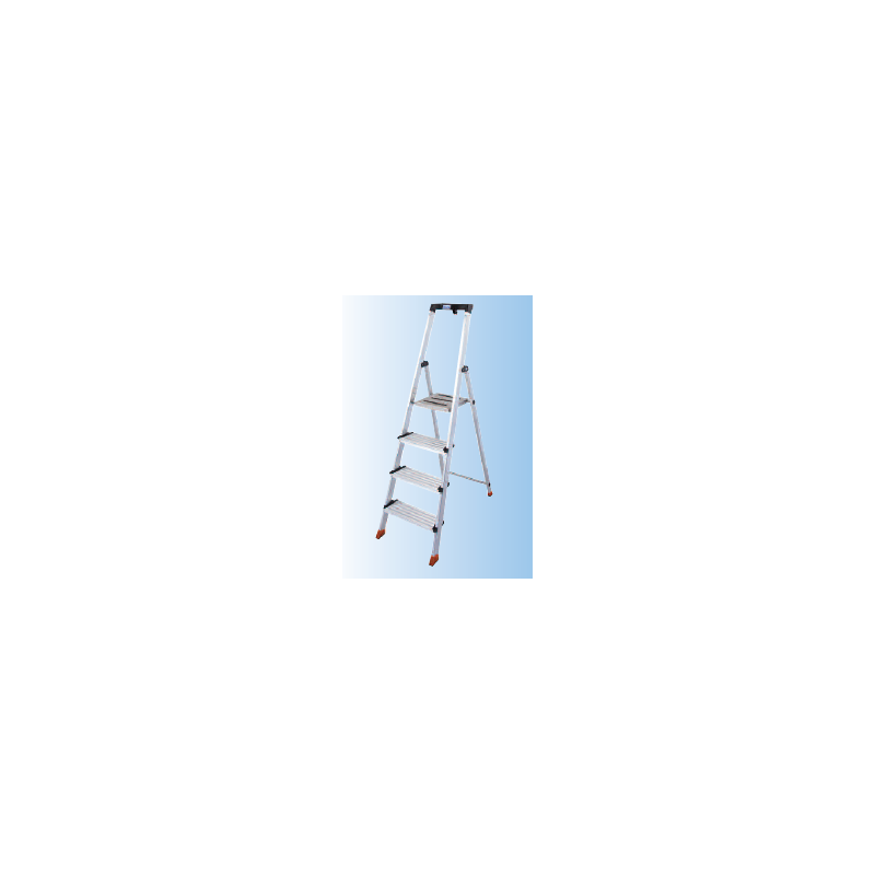 Typ 422 Haushaltsleiter mit tiefen Stufen 1x5 Stufen