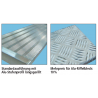 Typ 495000 Treppe 45° aus Aluminium 3 Stufen
