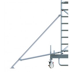 Typ 731 HB Rollgerüst, Plattformlänge 1.80 m und Gerüsthöhe 10.65 m