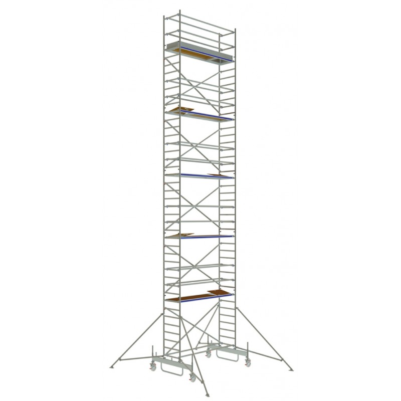 Typ 731 HB Rollgerüst, Plattformlänge 1.80 m und Gerüsthöhe 11.65 m