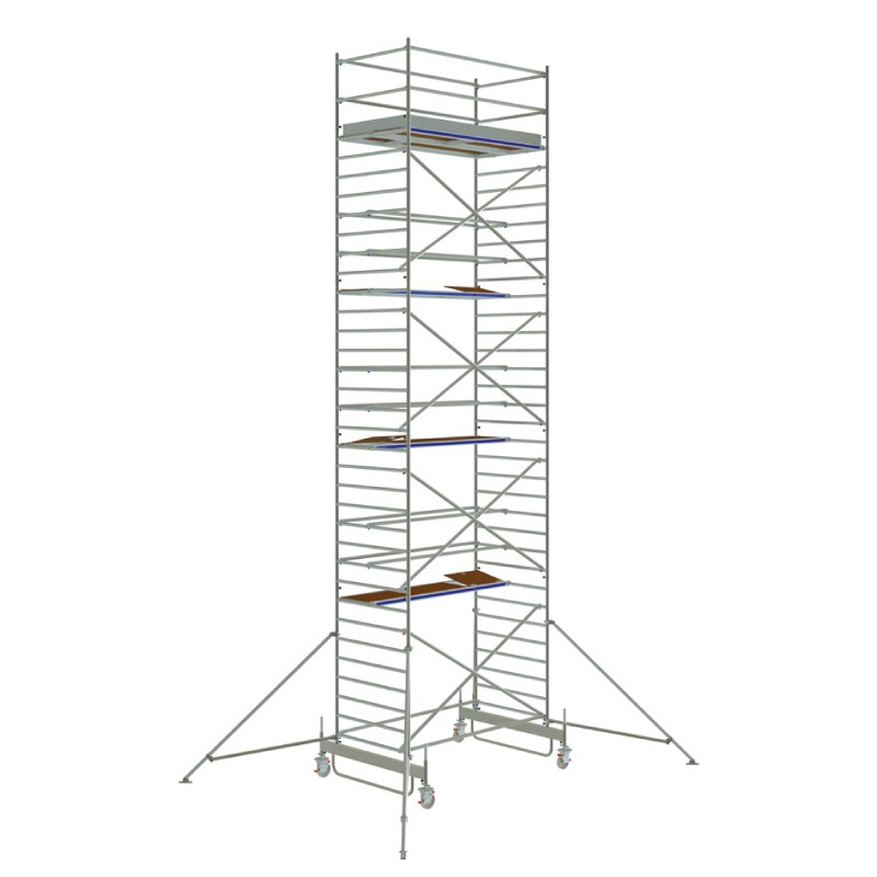 Typ 732 HB Rollgerüst, Plattformlänge 1.80 m und Gerüsthöhe 9.65 m