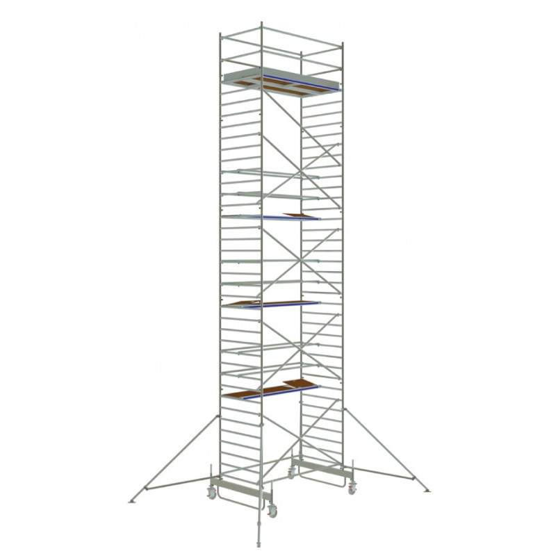 Typ 732 HB Rollgerüst, Plattformlänge 1.80 m und Gerüsthöhe 10.65 m