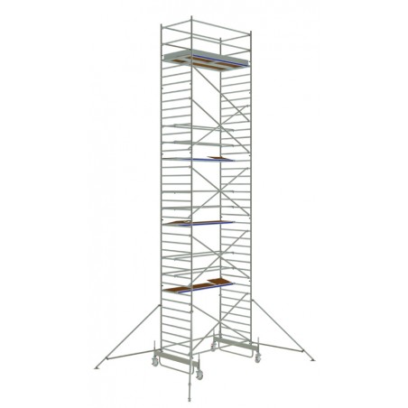 Typ 732 HB Rollgerüst, Plattformlänge 1.80 m und Gerüsthöhe 10.65 m