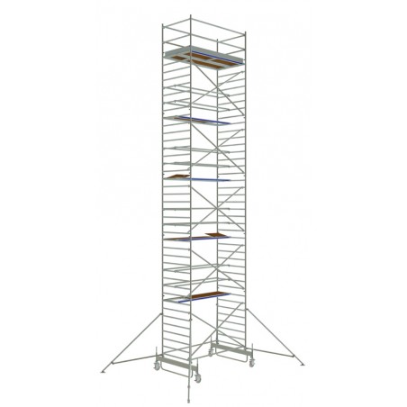 Typ 732 HB Rollgerüst, Plattformlänge 1.80 m und Gerüsthöhe 11.65 m