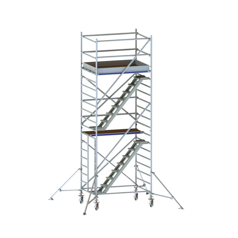 copy of Typ 733 HB Treppen-Rollgerüst, Plattformlänge 1.80 m und Gerüsthöhe 3.65 m