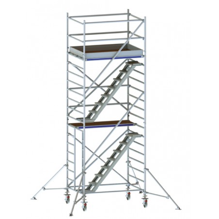 copy of Typ 733 HB Treppen-Rollgerüst, Plattformlänge 1.80 m und Gerüsthöhe 3.65 m