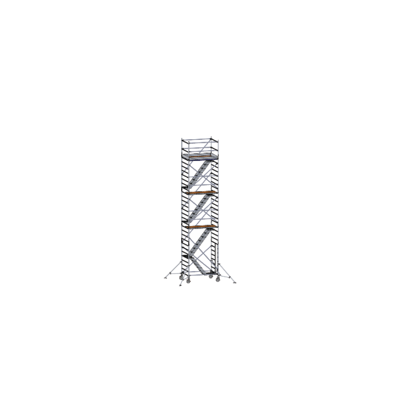 copy of Typ 733 HB Treppen-Rollgerüst, Plattformlänge 1.80 m und Gerüsthöhe 7.65 m