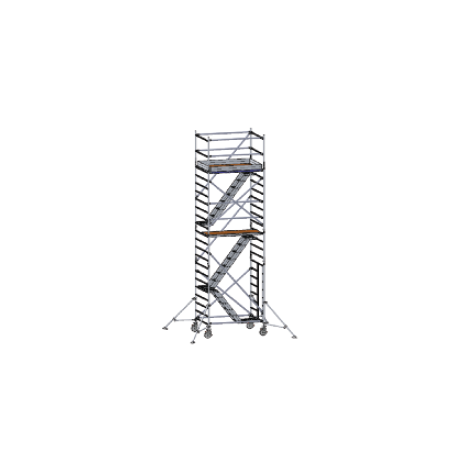 copy of Typ 743 HB Treppen-Rollgerüst, Plattformlänge 2.60 m und Gerüsthöhe 5.65 m