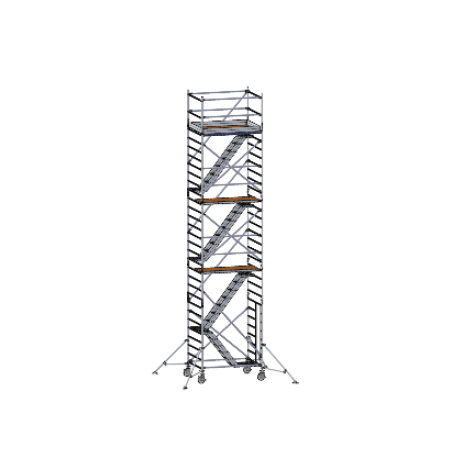 copy of Typ 743 HB Treppen-Rollgerüst, Plattformlänge 2.60 m und Gerüsthöhe 7.65 m