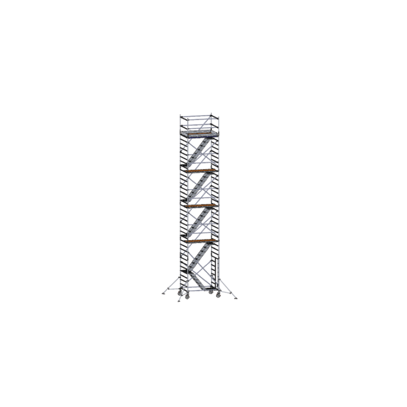 copy of Typ 743 HB Treppen-Rollgerüst, Plattformlänge 2.60 m und Gerüsthöhe 9.65 m