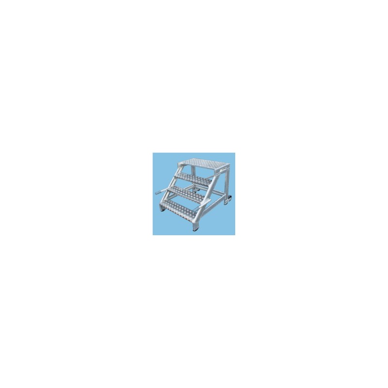 Typ 495500 Podesttreppe fahrbar 2 Stufen