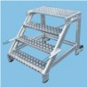 Typ 495500 Podesttreppe fahrbar 2 Stufen
