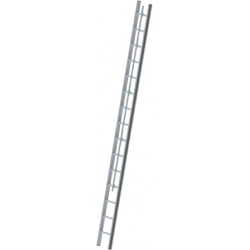 Typ 188.3 Aluminium-Steigleiter mit Fallschutzschiene 4 m Leiternlänge